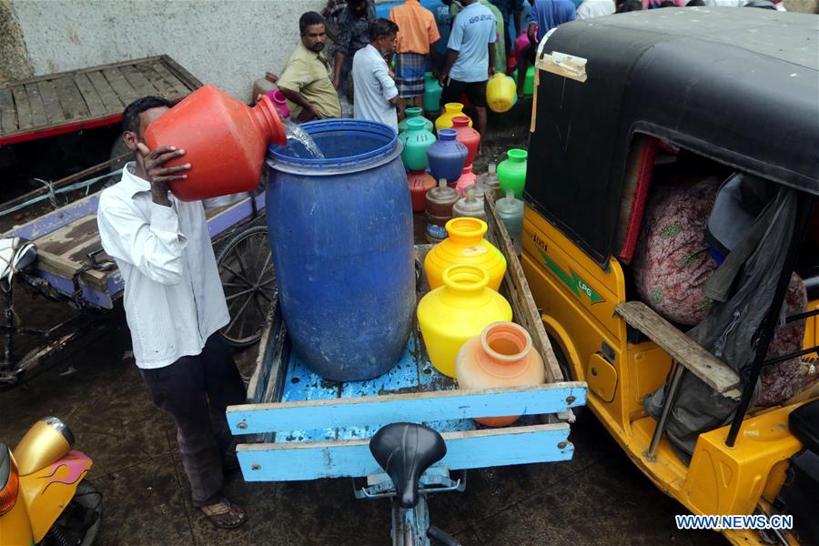 INDIA-CHENNAI-DRNKING WATER-SHORTAGE