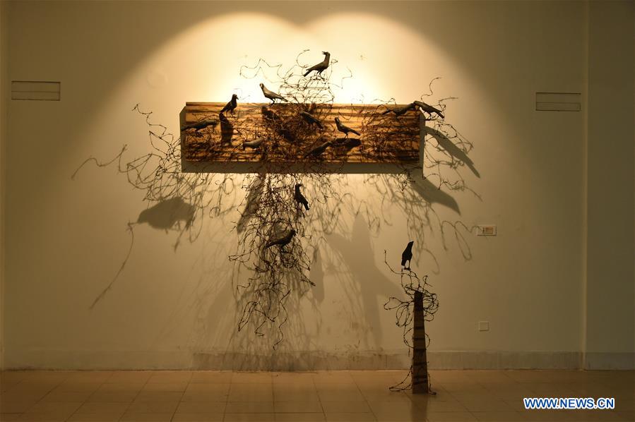 23rd National Art Exhibition held in Dhaka, Bangladesh Xinhua