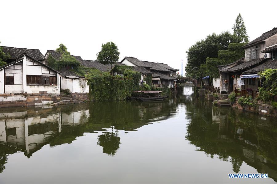 CHINA-ZHEJIANG-DEQING-ANCIENT TOWN OF XINSHI