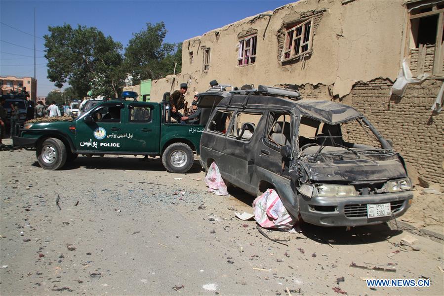 AFGHANISTAN-GHAZNI-CAR BOMB ATTACK