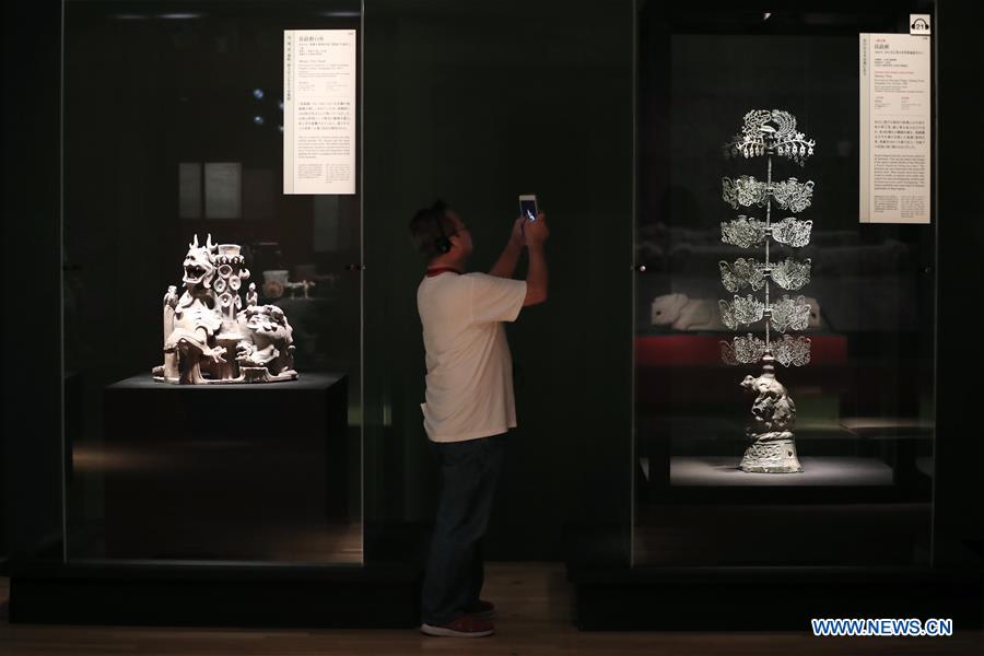 JAPAN-TOKYO-CHINA-THREE KINGDOMS-EXHIBITION