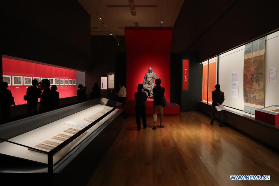 JAPAN-TOKYO-CHINA-THREE KINGDOMS-EXHIBITION