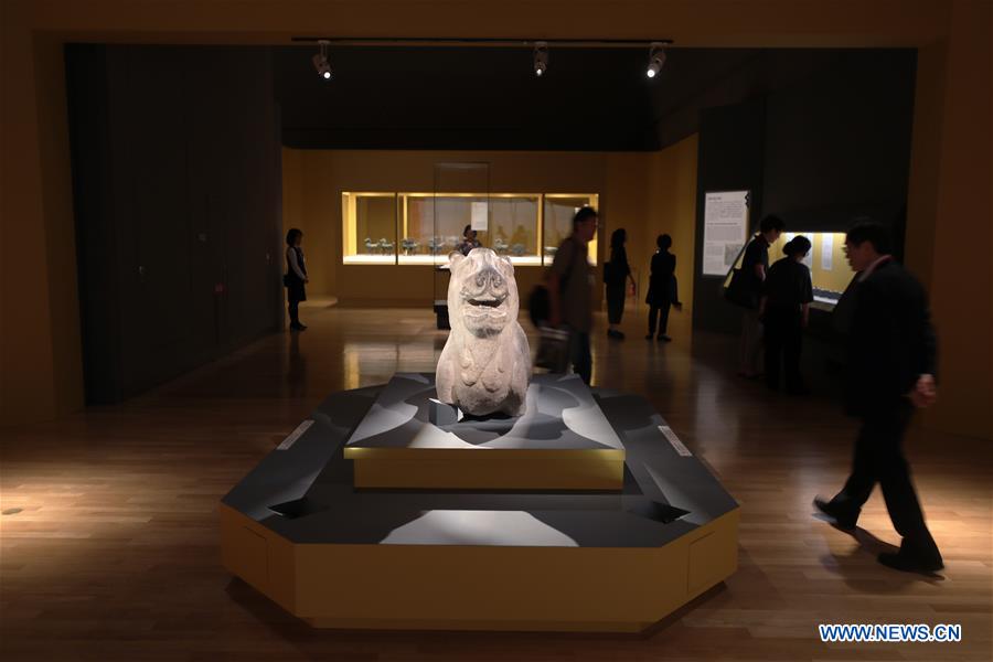JAPAN-TOKYO-CHINA-THREE KINGDOMS-EXHIBITION
