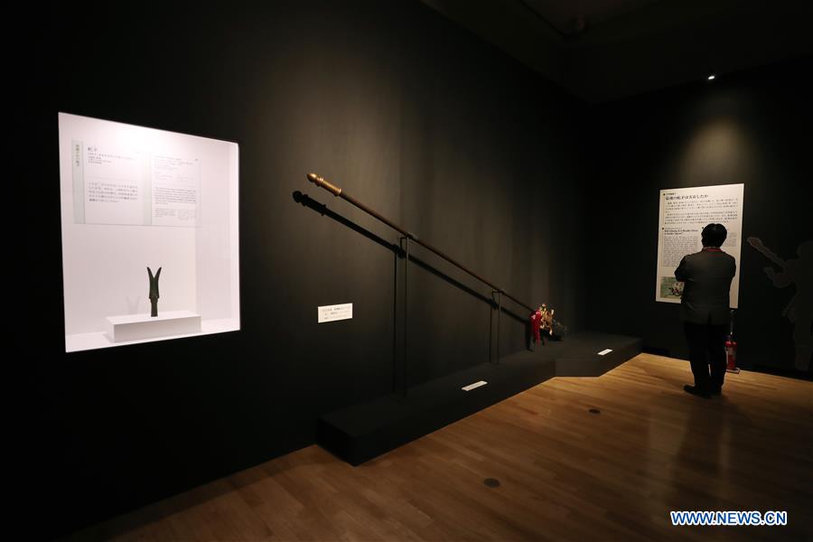 JAPAN-TOKYO-CHINA-THREE KINGDOMS-EXHIBITION