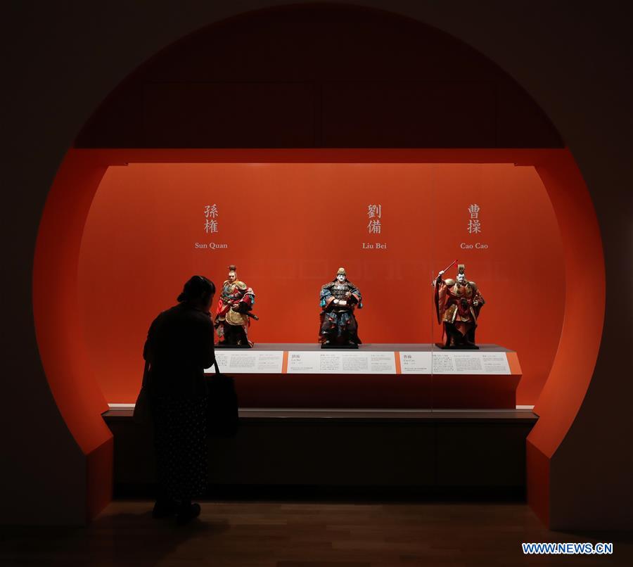 JAPAN-TOKYO-CHINA-THREE KINGDOMS-EXHIBITION
