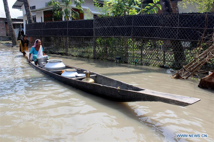 INDIA-ASSAM-FLOOD