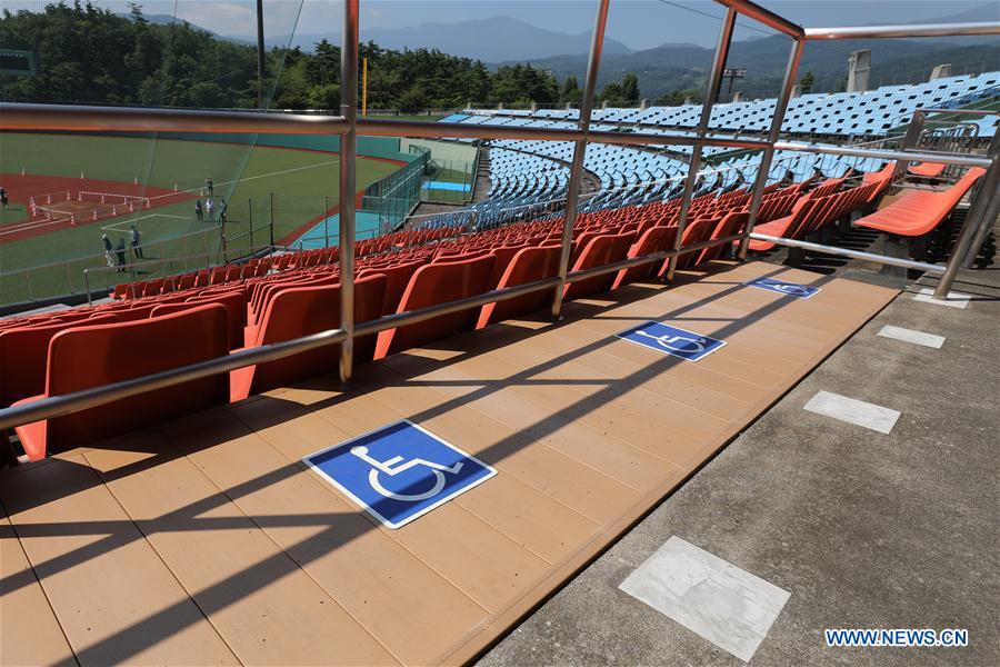 (SP)JAPAN-FUKUSHIMA-OLYMPIC-AZUMA BASEBALL STADIUM