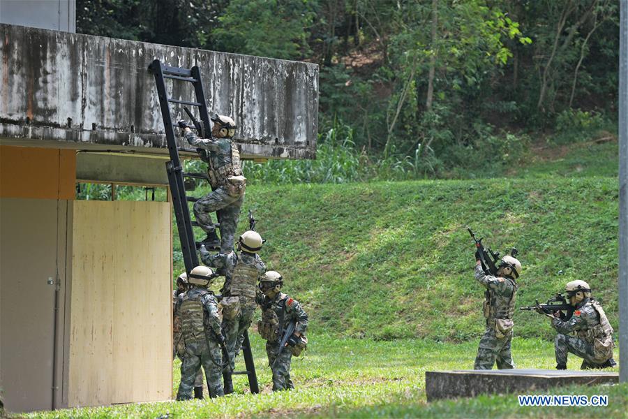 SINGAPORE-CHINA-EXERCISE COOPERATION-CLOSING