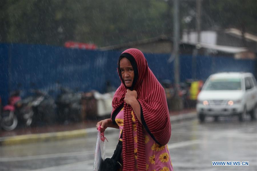 PHILIPPINES-QUEZON-STRONG WIND AND HEAVY RAIN