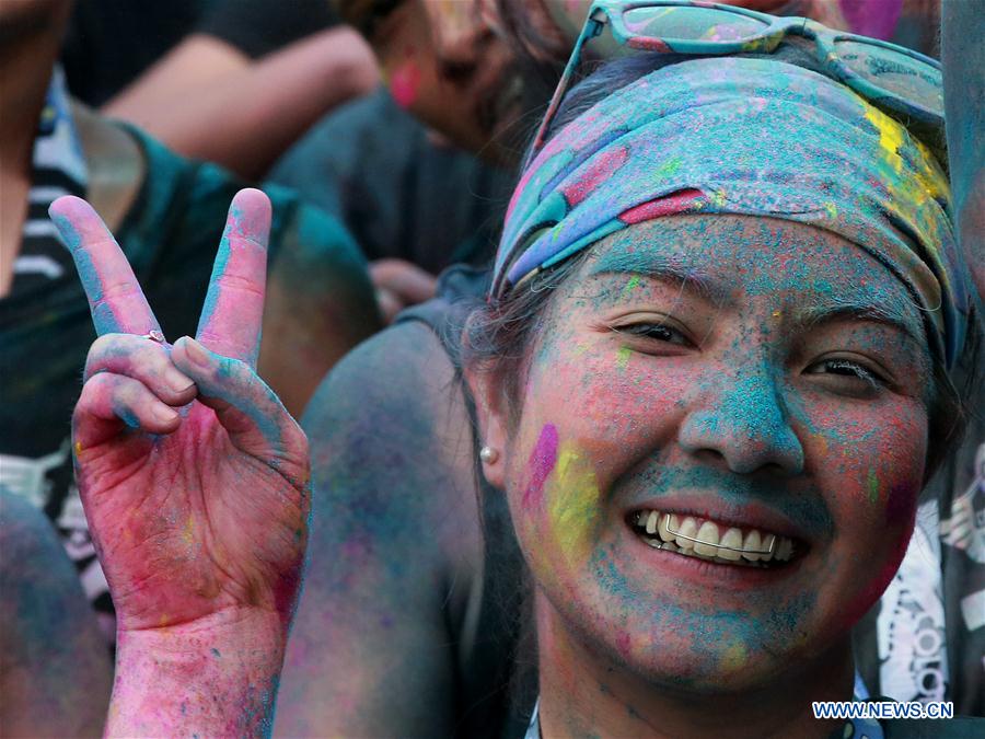 PHILIPPINES-PASAY CITY-COLOR MANILA CHALLENGE-FUN RUN