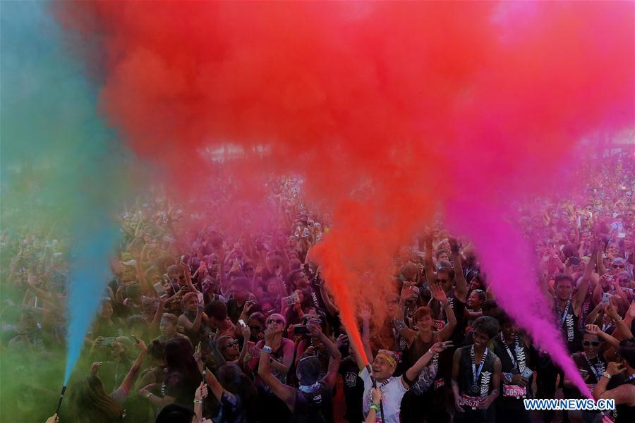 PHILIPPINES-PASAY CITY-COLOR MANILA CHALLENGE-FUN RUN