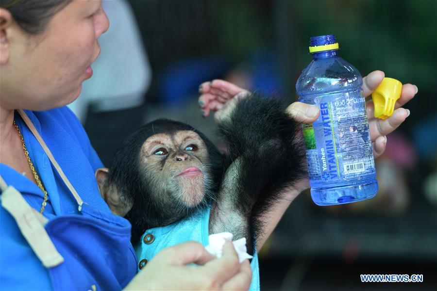 THAILAND-SAMUT PRAKARN-TOURISM-ZOO