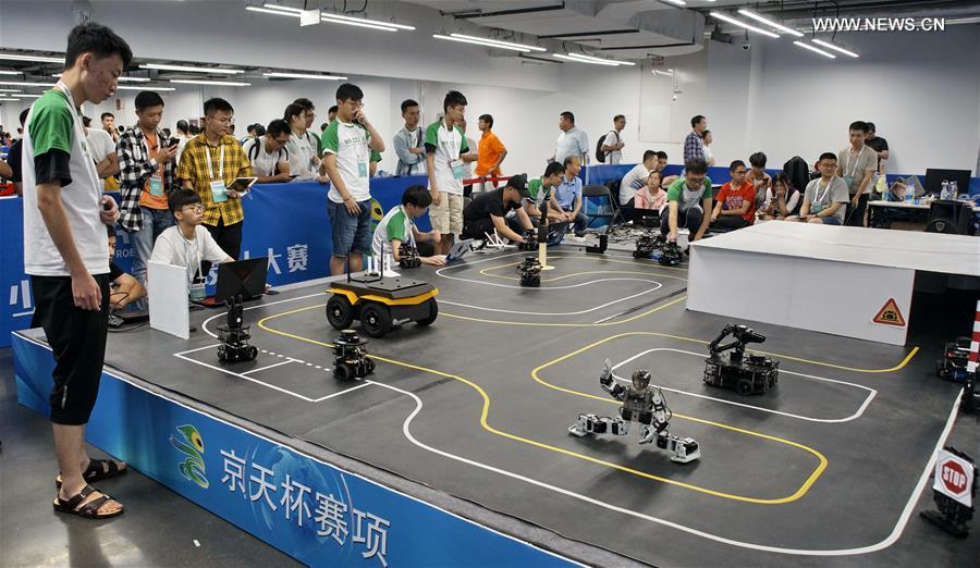 CHINA-BEIJING-WORLD ROBOT CONTEST CHAMPIONS (CN)