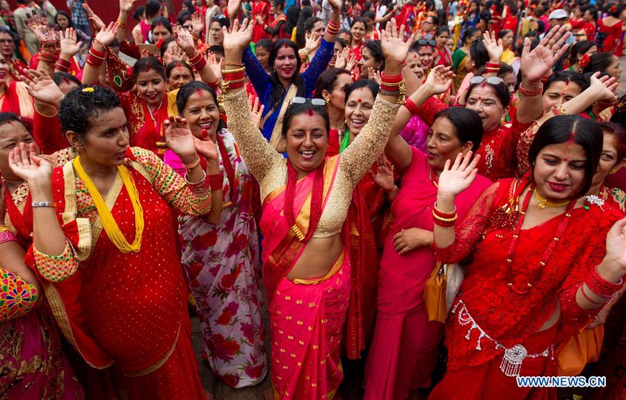 NEPAL-KATHMANDU-FESTIVAL-TEEJ