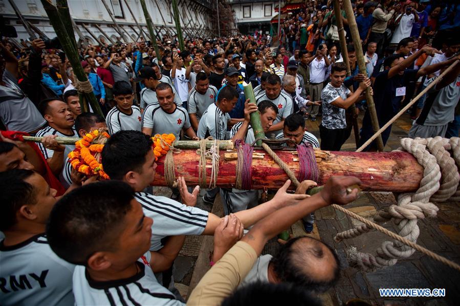 NEPAL-KATHMANDU-FESTIVAL-INDRA JATRA