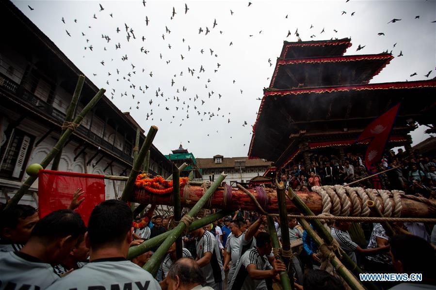 NEPAL-KATHMANDU-FESTIVAL-INDRA JATRA