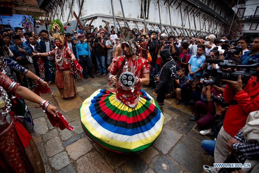 NEPAL-KATHMANDU-FESTIVAL-INDRA JATRA