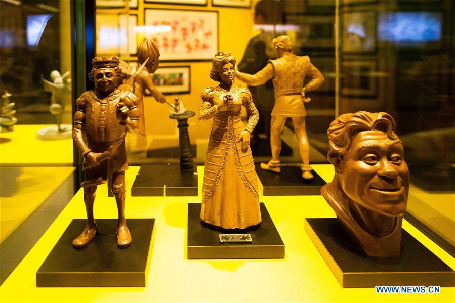 AUSTRALIA-CANBERRA-EXHIBITION-DREAMWORKS ANIMATION