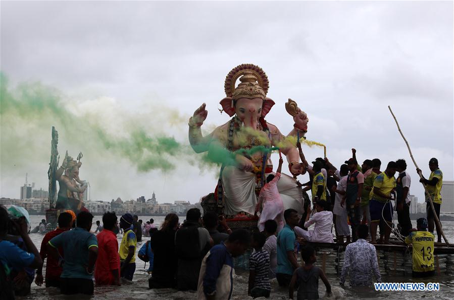 INDIA-MUMBAI-GANESH CHATURTHI-CELEBRATION 