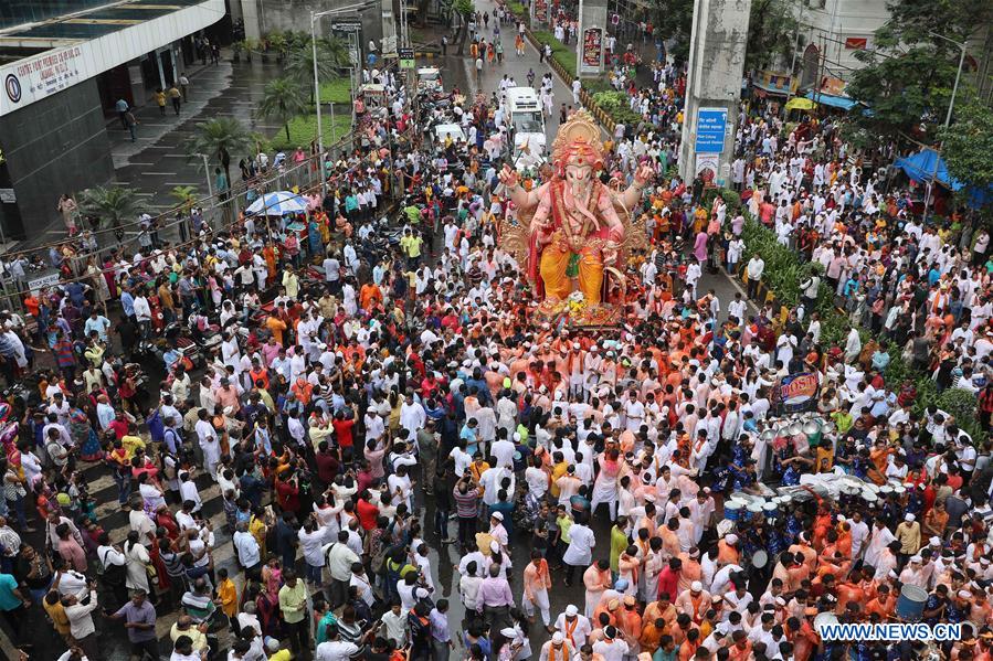 INDIA-MUMBAI-GANESH CHATURTHI-CELEBRATION 