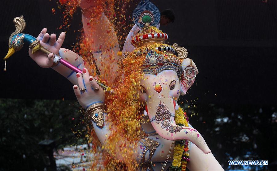 INDIA-MUMBAI-GANESH CHATURTHI-CELEBRATION 