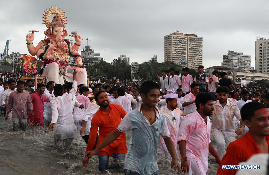INDIA-MUMBAI-GANESH CHATURTHI-CELEBRATION 