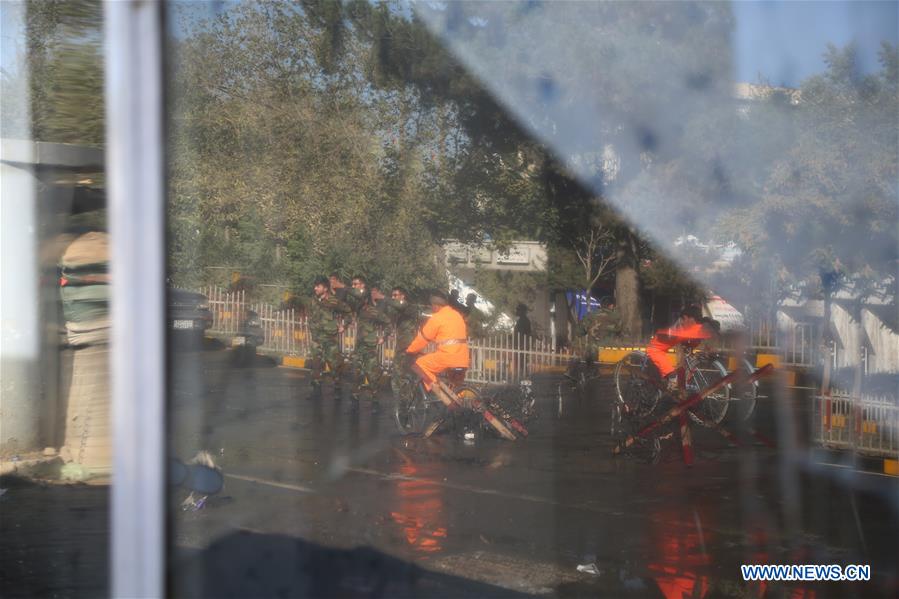 (SPOT NEWS)AFGHANISTAN-KABUL-SUICIDE ATTACK 