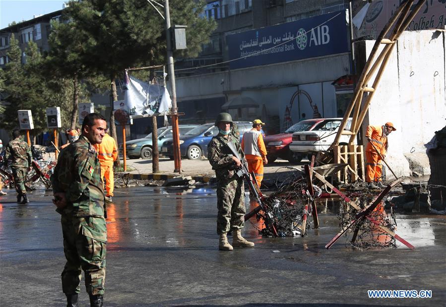 (SPOT NEWS)AFGHANISTAN-KABUL-SUICIDE ATTACK 