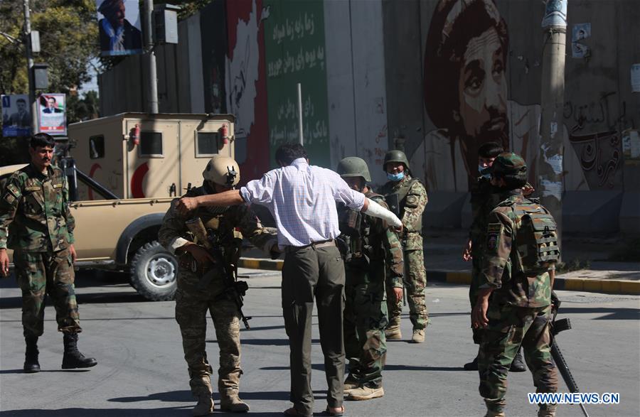 (SPOT NEWS)AFGHANISTAN-KABUL-SUICIDE ATTACK 