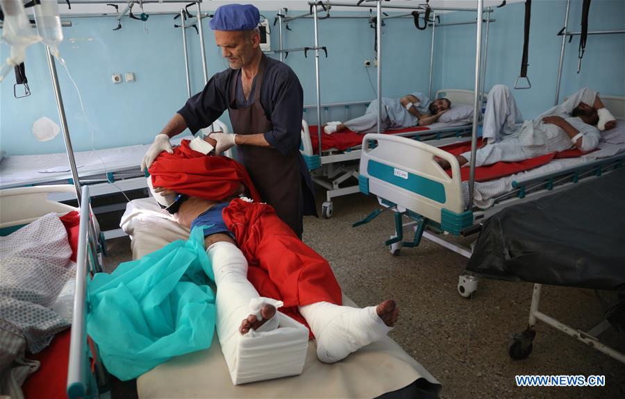 (SPOT NEWS)AFGHANISTAN-KABUL-SUICIDE ATTACK 