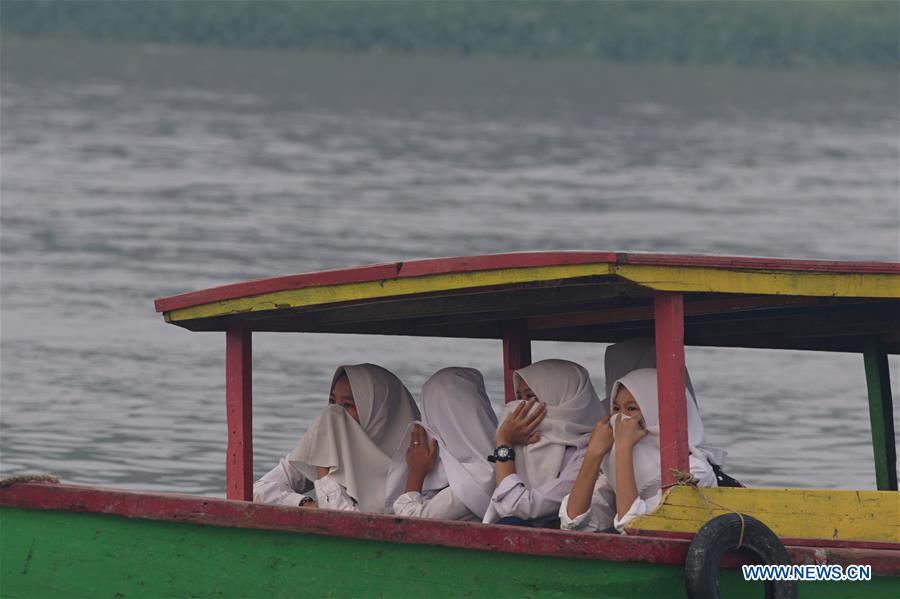 INDONESIA-PALEMBANG-FOREST FIRE-HAZE