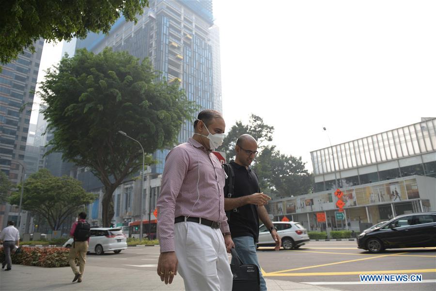 SINGAPORE-HAZE-FOREST FIRE