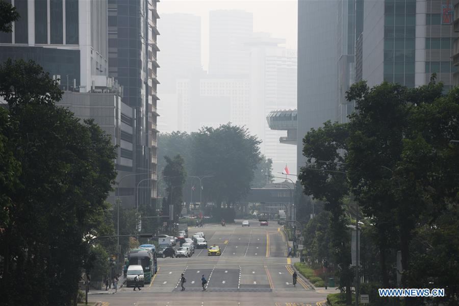SINGAPORE-HAZE-FOREST FIRE