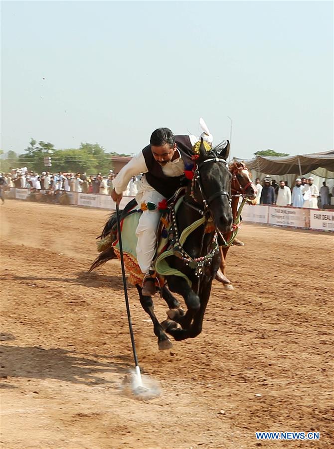 PAKISTAN-ISLAMABAD-TENT PEGGING COMPETITION