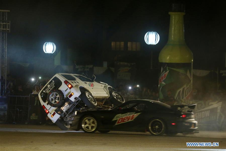 PAKISTAN-ISLAMABAD-DEW-EXTREME-STUNT-SHOW