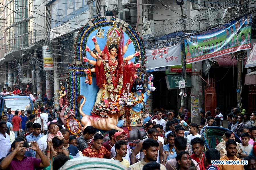 BANGLADESH-DHAKA-HINDU-DURGA PUJA FESTIVAL