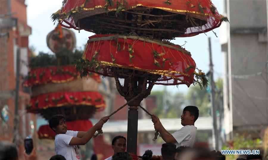 NEPAL-KATHMANDU-HADIGAUN FESTIVAL