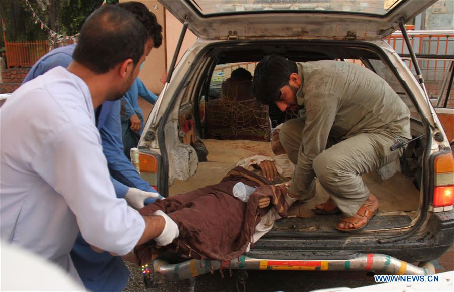 AFGHANISTAN-NANGARHAR-MOSQUE-EXPLOSION