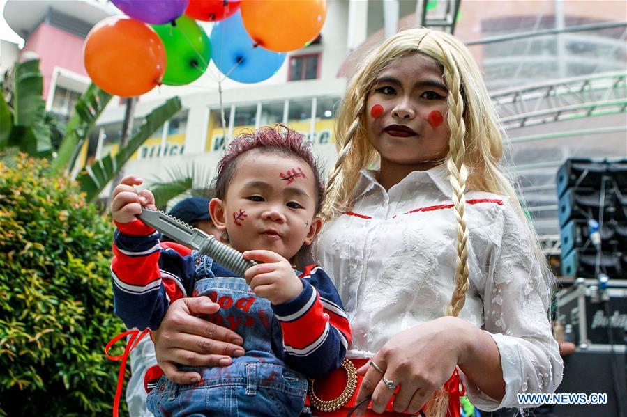 PHILIPPINES-QUEZON CITY-HALLOWEEN-CELEBRATION
