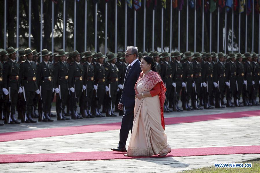 NEPAL-KATHMANDU-BANGLADESHI PRESIDENT- VISIT