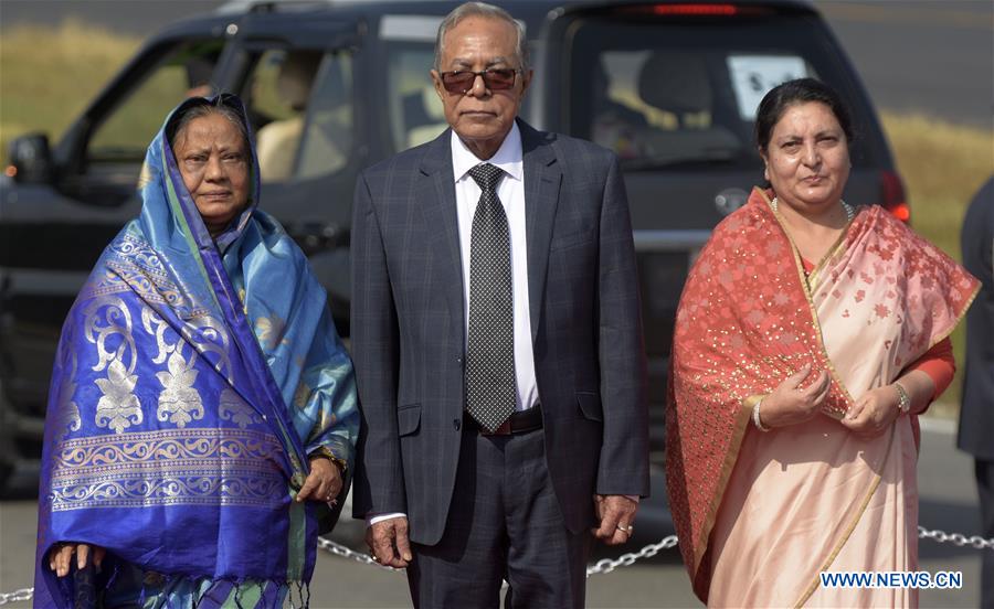 NEPAL-KATHMANDU-BANGLADESHI PRESIDENT- VISIT
