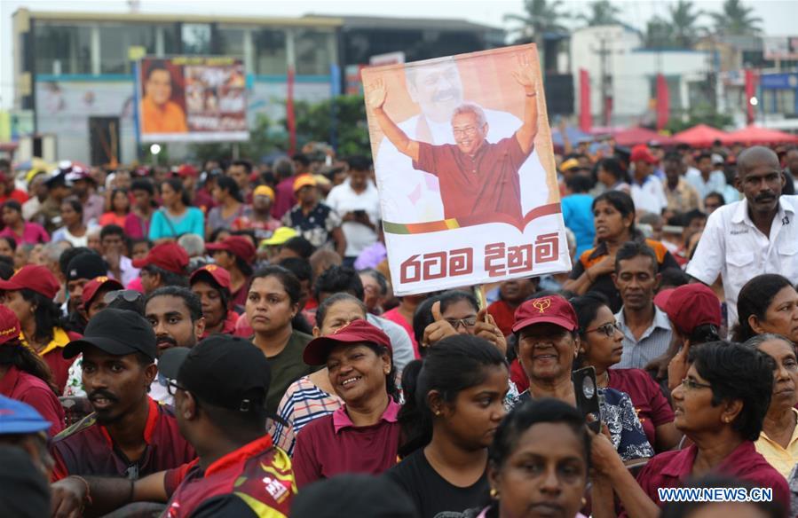 SRI LANKA-COLOMBO-PRESIDENCIAL ELECTION -FINAL RALLY