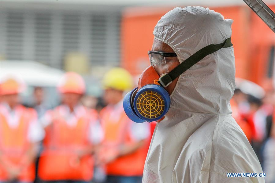 PHILIPPINES-PASIG CITY-EARTHQUAKE DRILL