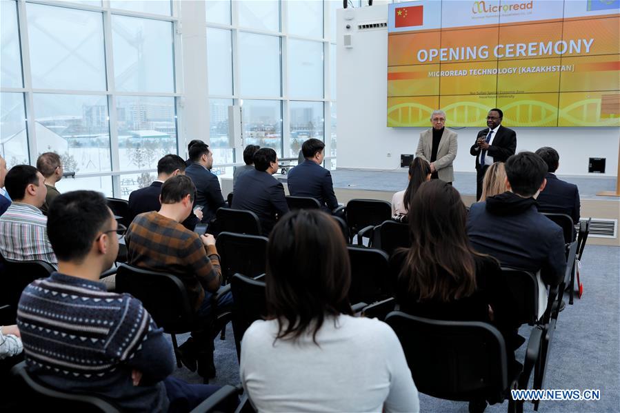KAZAKHSTAN-NUR-SULTAN-CHINA-GENETIC LAB-OPENING
