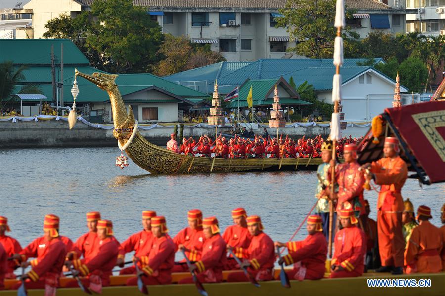 THAILAND-BANGKOK-ROYAL BARGE PROCESSION