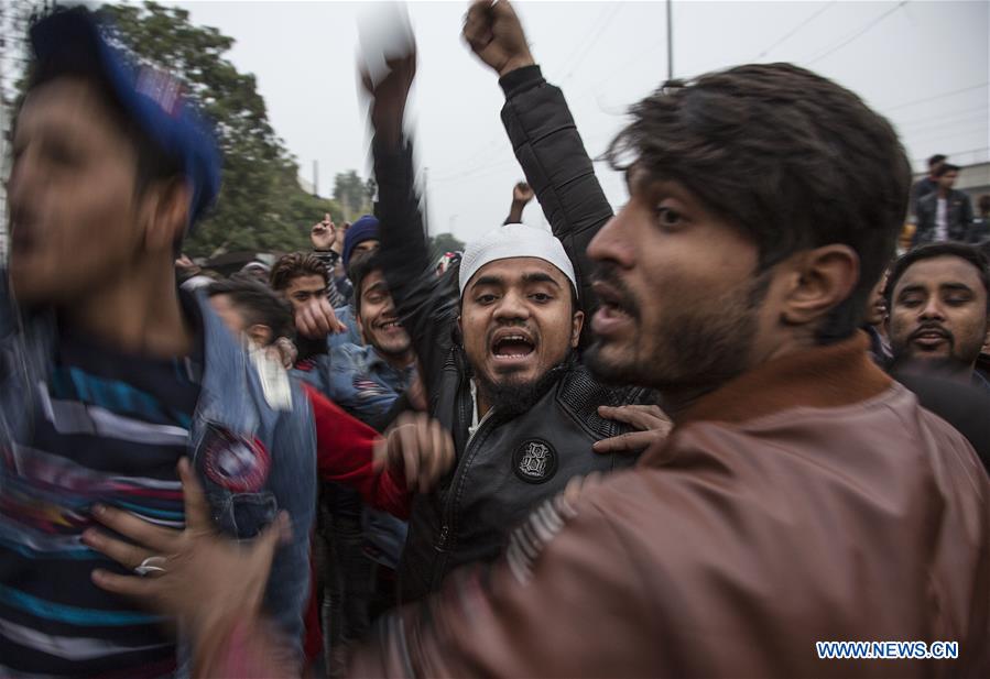 INDIA-NEW DELHI-PROTESTS-NEW CITIZENSHIP ACT