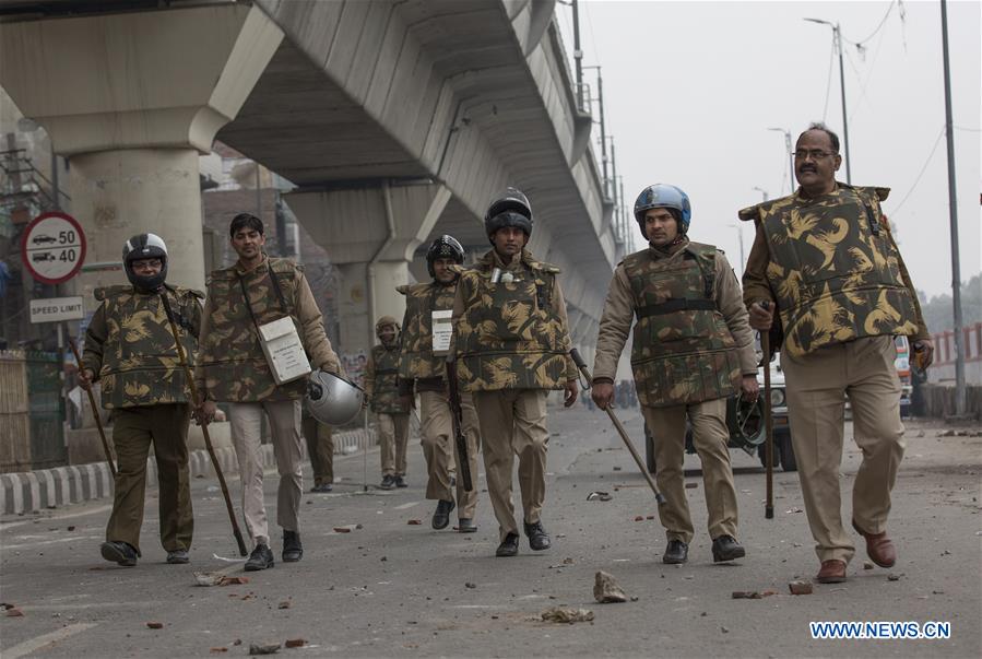 INDIA-NEW DELHI-PROTESTS-NEW CITIZENSHIP ACT