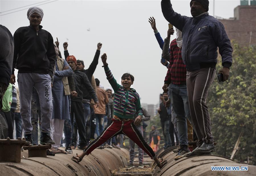 INDIA-NEW DELHI-PROTESTS-NEW CITIZENSHIP ACT