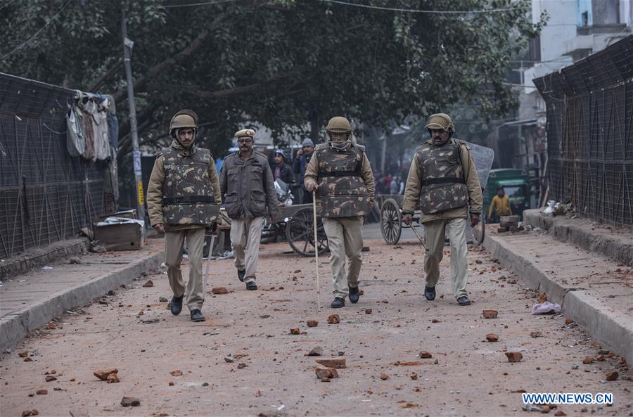 INDIA-NEW DELHI-PROTESTS-NEW CITIZENSHIP ACT