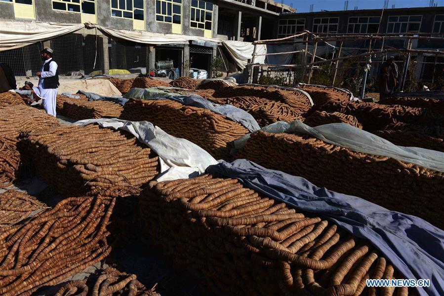 AFGHANISTAN-KANDAHAR-DRIED FIGS-MARKET